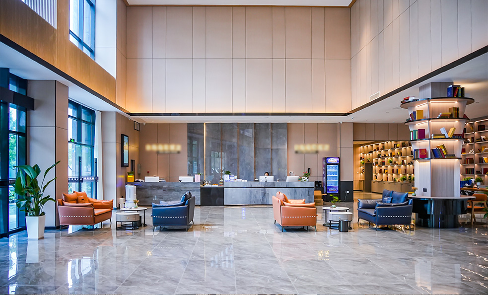 无接触智能入住岛台